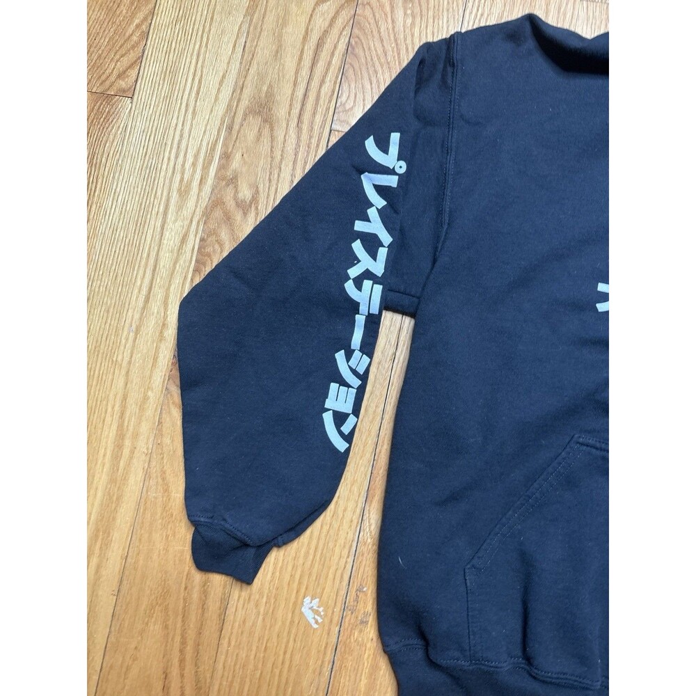 Sony PlayStation Men’s “Japan 1994” Black Graphic Hoodie Size Large VTG Style - Picture 4 of 8